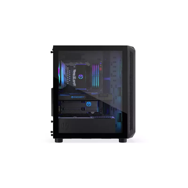 PC case ENDORFY Arx 500 ARGB ATX Black — tempered glass, ARGB, ATX, max GPU 350 mm, CPU cooler height 179 mm, 7 expansion slots
