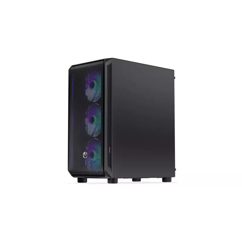 PC case ENDORFY Arx 500 ARGB ATX Black — tempered glass, ARGB, ATX, max GPU 350 mm, CPU cooler height 179 mm, 7 expansion slots