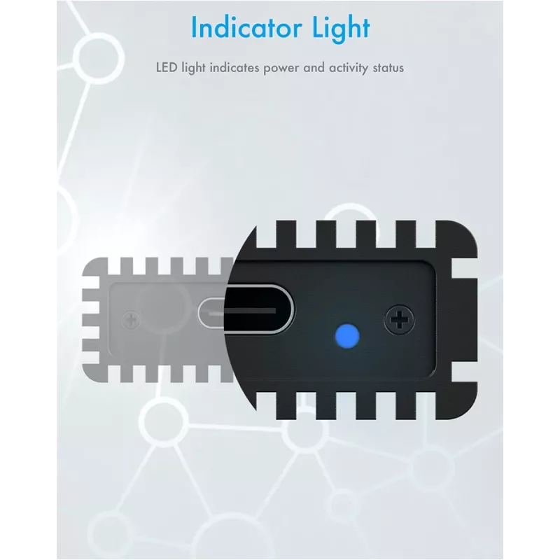 ICY BOX IB-1816M-C31 SSD enclosure Black U.2