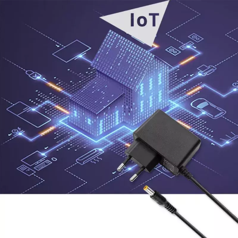 Power Adapter Qoltec 52403 Indoor 9W Black 220-240V