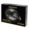 SSD M.2 2280 ADATA LEGEND 900 512 GB PCIe 4.0 NVMe 7000/5400 MB/s, TBW 1200, AES hardware encryption