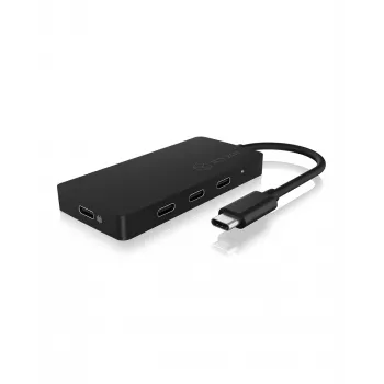 ICY BOX IB-HUB1429-CPD USB 3.2 Gen 2 (3.1 Gen 2) Type-C 10000 Mbit/s Black