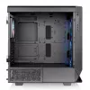 PC Case THERMALTAKE Ceres 500 TG ARGB Midi Tower Black — Tempered Glass, EATX, 3x140mm Front, USB-C