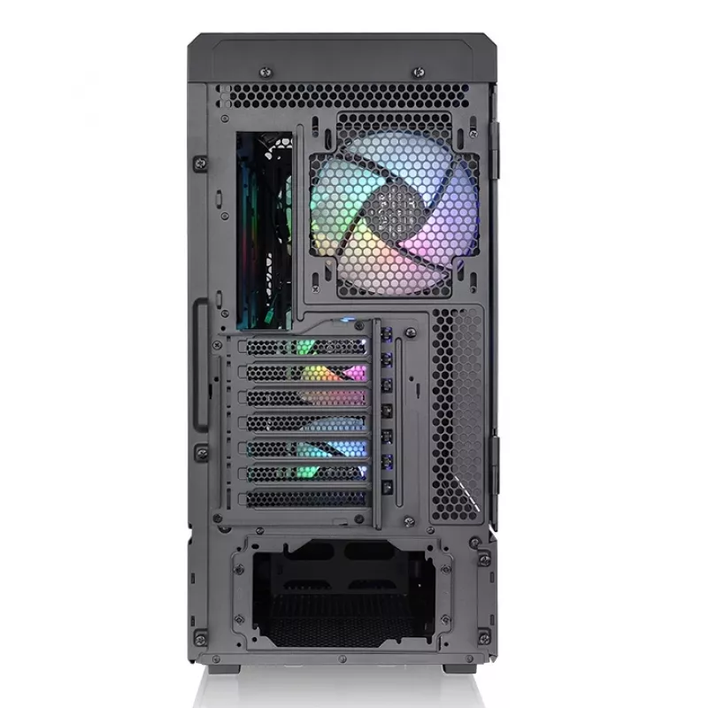 PC Case THERMALTAKE Ceres 500 TG ARGB Midi Tower Black — Tempered Glass, EATX, 3x140mm Front, USB-C