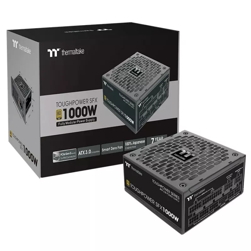 THERMALTAKE Power Supply - Toughpower SFX 1000W Gold - TT Premium Edition