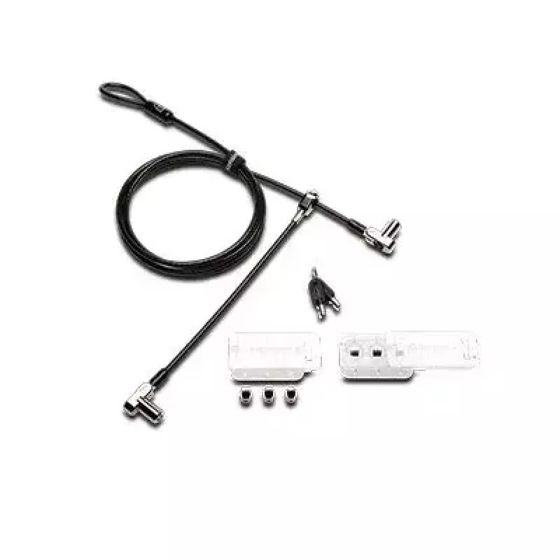 Kensington Universal 3-in-1 Keyed Cable Lock with Twin Lockheads