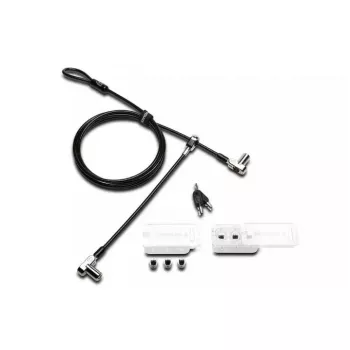 Kensington Universal 3-in-1 Keyed Cable Lock with Twin Lockheads