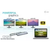 i-tec USB-C Metal Ergonomic 3x 4K Display Docking Station with Power Delivery 100 W + Universal Charger 100 W