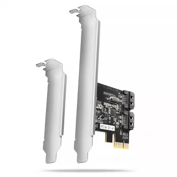 Internal SATA Adapter Axagon PCES-SJ2 PCIe 2 Gbit/s Black