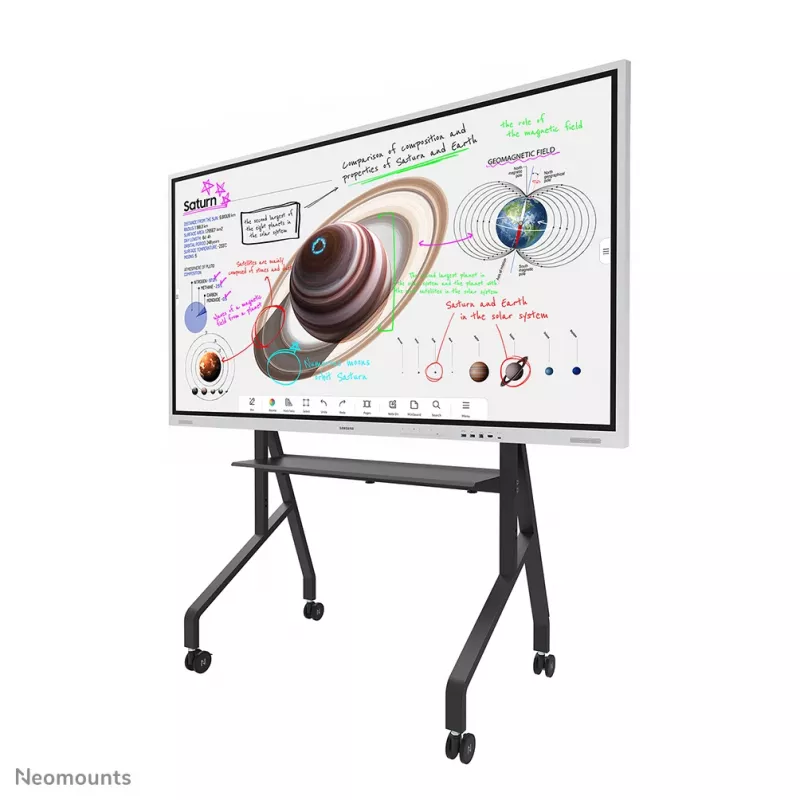 Neomounts FL50-525BL1 TV trolley 55-86 inch - fast installation - TÜV