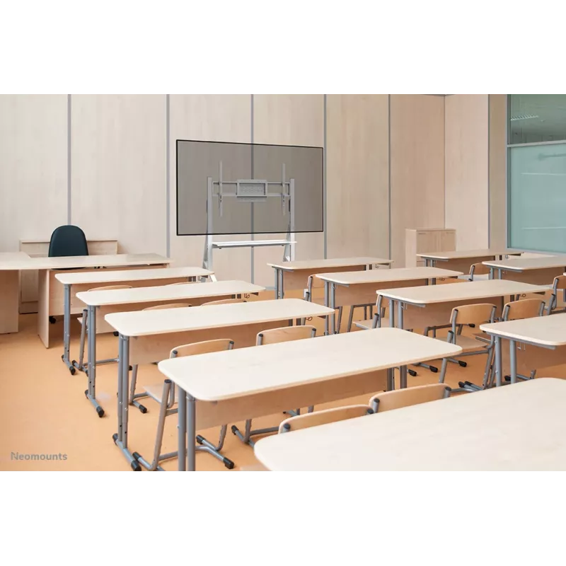 Neomounts FL50-525WH1 TV trolley 55-86 inch - fast installation - TÜV