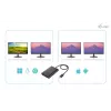 i-tec USB-C Dual 4K/60Hz (single 8K/30Hz) HDMI Video Adapter