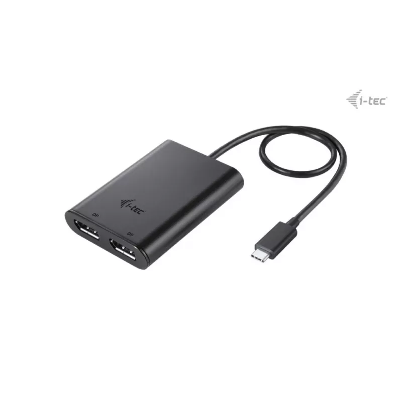 i-tec USB-C Dual 4K DisplayPort Video Adapter