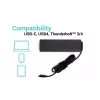 Universal Charger i-tec USB-C PD 3.0 100W Indoor Black