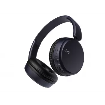 On-ear wireless headphones JVC HA-S36W-A-U — Bluetooth 5.2, 35 h playtime, built-in mic, blue