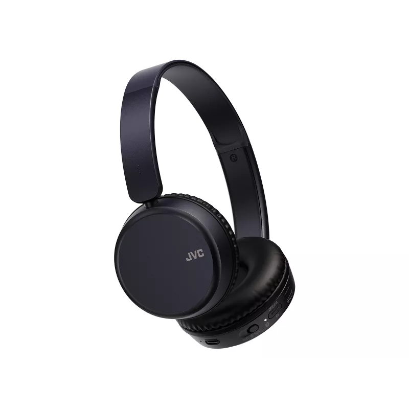 On-ear wireless headphones JVC HA-S36W-A-U — Bluetooth 5.2, 35 h playtime, built-in mic, blue