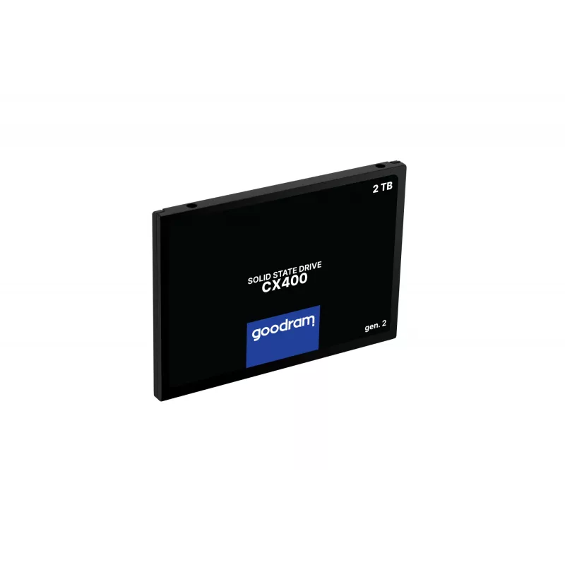 2.5 inch SATA III SSD GOODRAM CX400 2.05 TB (2048 GB) 3D NAND, Read 550 MB/s, Write 500 MB/s, TBW 720, MTBF 2,000,000 h
