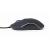 Wired USB Gaming Mouse GEMBIRD MUS-UL-02 — Ambidextrous, 2400 DPI, 6 buttons, Black