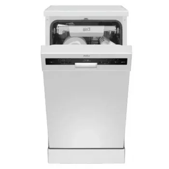 Freestanding dishwasher AMICA DFM44C7EOQWH, 14 place settings, 47 dB, stainless steel interior, inverter motor
