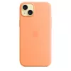 APPLE Apple Silicone Case with MagSafe iPhone 15 Plus Sorbet Orange