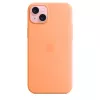 APPLE Apple Silicone Case with MagSafe iPhone 15 Plus Sorbet Orange