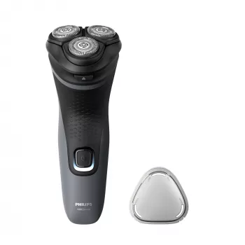Philips Shaver 1000 Series S1142/00 Electric Shaver, Rotation shaver, Black, Grey, PowerCut blade system, SH30, 2 year(s), Battery