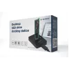 Gembird DD-U3M2 - SSD-Dockingstation - M.2 - M.2 Card (PCIe NVMe & SATA) - USB 3,2 (Gen 2) - Schwarz (DD-U3M2)