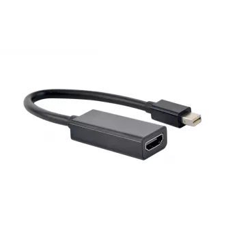Mini DisplayPort to HDMI cable Gembird A-MDPM-HDMIF4K-01 0.15 m, 4K, black