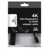Mini DisplayPort to HDMI cable Gembird A-MDPM-HDMIF4K-01 0.15 m, 4K, black