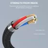 USB Cable AUKEY CB-KCC102 1.8m USB C Black 0.48 Gbit/s