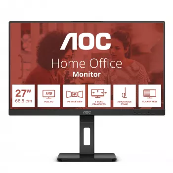 AOC E3 27E3QAF computer monitor 68.6 cm (27 inch) 1920 x 1080 pixels Full HD LED Black