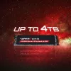 M.2 2280 NVMe SSD PATRIOT VP4300 Lite 4 TB, PCIe 4.0 x4, Read 7400 MB/s, Write 6000 MB/s, NVMe 2.0