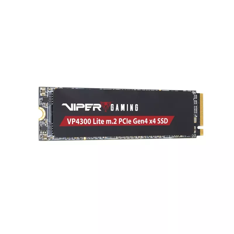 M.2 2280 NVMe SSD PATRIOT VP4300 Lite 4 TB, PCIe 4.0 x4, Read 7400 MB/s, Write 6000 MB/s, NVMe 2.0