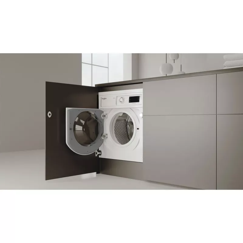 Whirlpool FreshCare BI WDWG 861485 EU washer dryer Built-in Front-load White