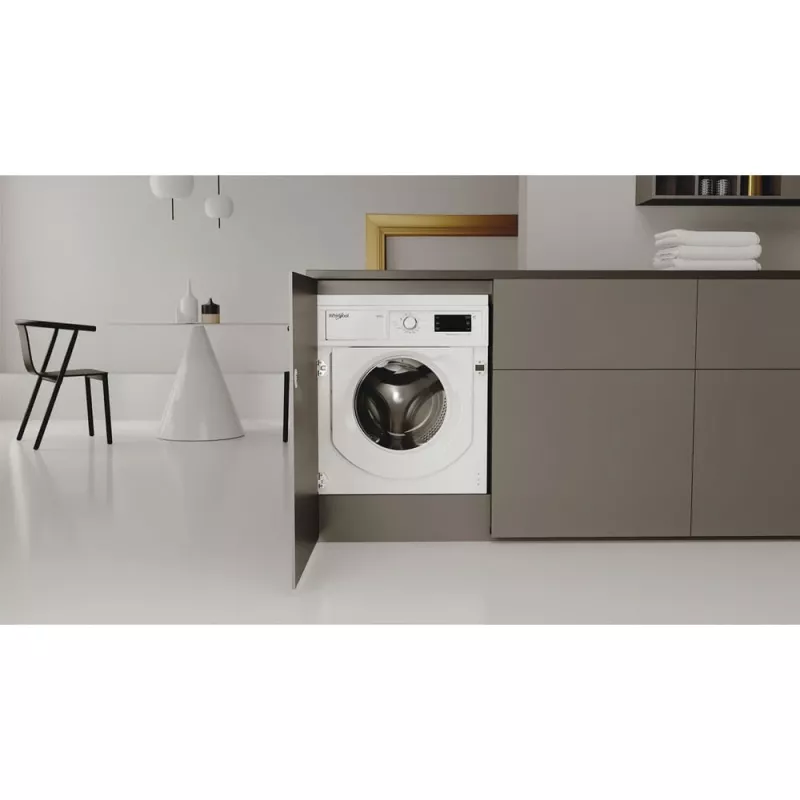 Whirlpool FreshCare BI WDWG 861485 EU washer dryer Built-in Front-load White