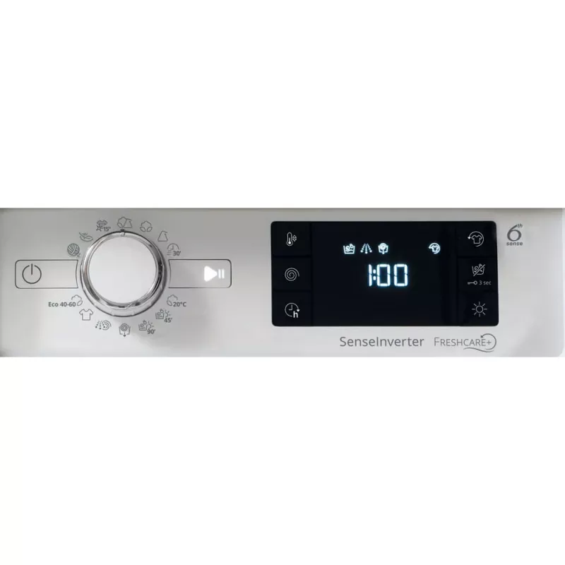 Whirlpool FreshCare BI WDWG 861485 EU washer dryer Built-in Front-load White