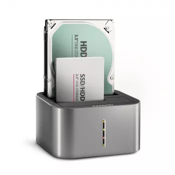 Axagon ADSA-DC SuperSpeed USB DUAL 2.5 inch/3.5 inch HDD/SSD DUAL dock
