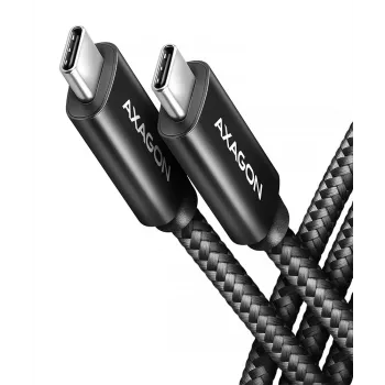 USB Cable Axagon BUCM4X-CM10AB USB4 Gen 3x2 1m Black