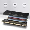 Axagon PCEM2-XS PCIe x16 - M.2 NVMe M-key slot adapter, w. passive alu heatsink