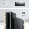 Axagon PCEM2-XS PCIe x16 - M.2 NVMe M-key slot adapter, w. passive alu heatsink