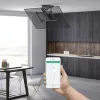 Ceiling TV mount MACLEAN MC-880T for 32–70 inch TVs, max VESA 600x400, electric height adjustment, 35 kg capacity