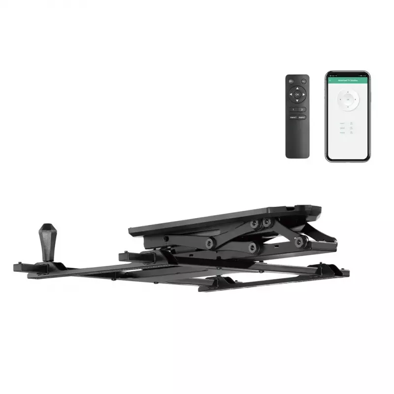 Ceiling TV mount MACLEAN MC-880T for 32–70 inch TVs, max VESA 600x400, electric height adjustment, 35 kg capacity