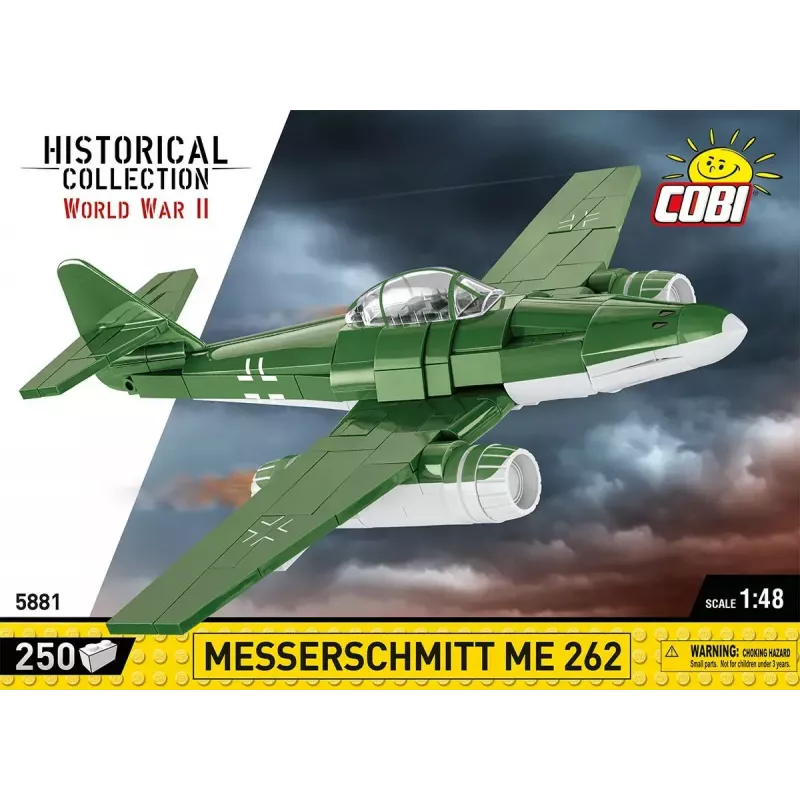 Construction toy Cobi Messerschmitt Me 262 model kit 500 pieces