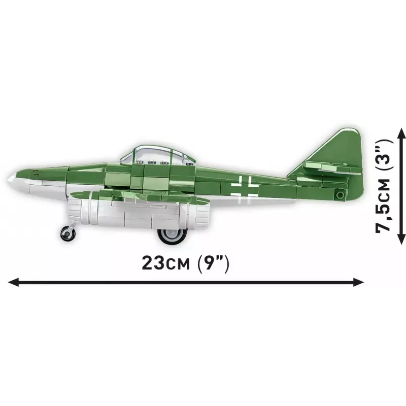 Construction toy Cobi Messerschmitt Me 262 model kit 500 pieces