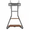 TV stand MACLEAN MC-455 freestanding wood holder for TVs up to VESA 600x400