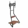 TV stand MACLEAN MC-455 freestanding wood holder for TVs up to VESA 600x400