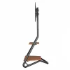 TV stand MACLEAN MC-455 freestanding wood holder for TVs up to VESA 600x400