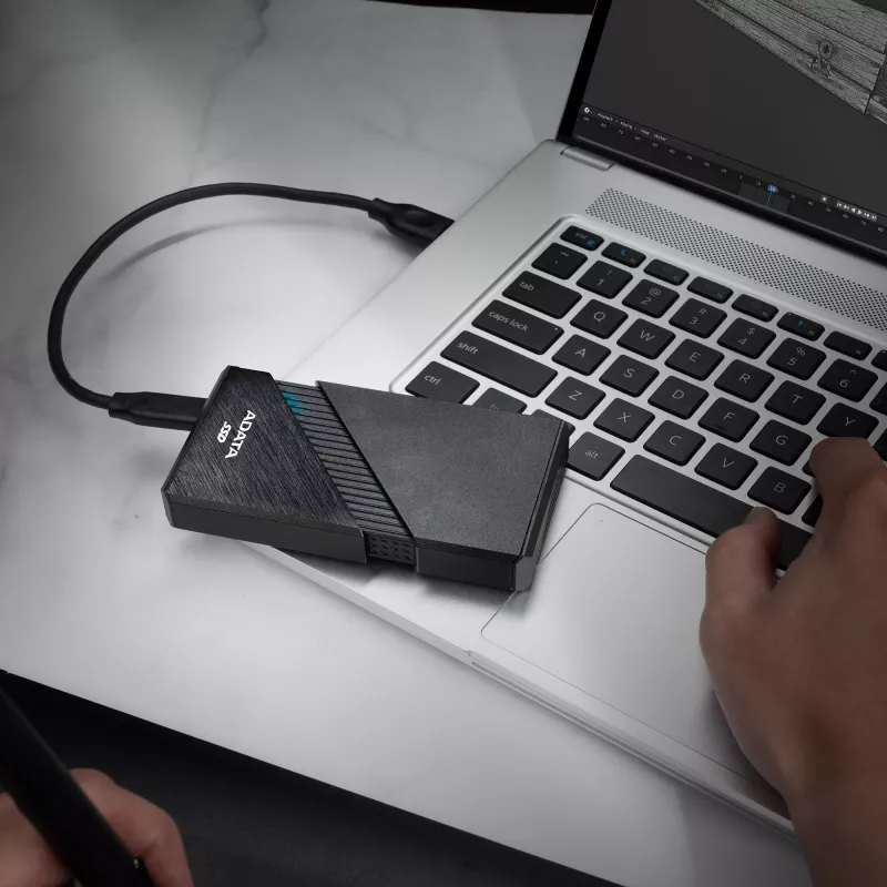 ADATA SE920 Thunderbolt technology 2 TB USB Type-C 3.2 Gen 2 (3.1 Gen 2) Black