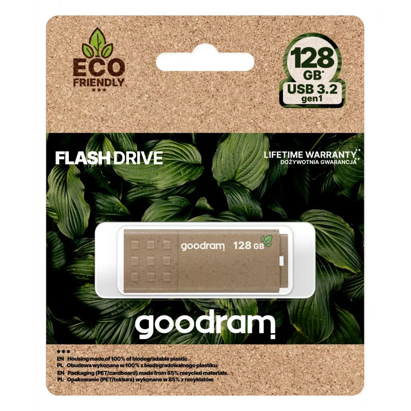 USB flash drive GOODRAM UME3 128 GB USB Type-A 3.2 Gen 1 (read 60 MB/s, write 20 MB/s, bronze)