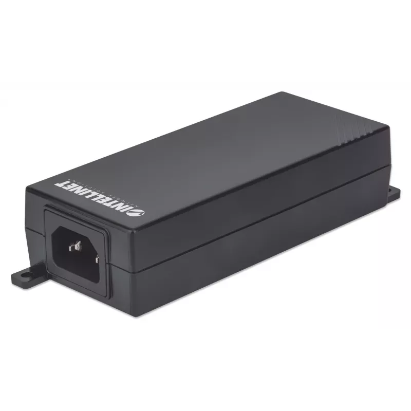 Intellinet Gigabit High-Power PoE+ Injector,1 x 30 W Port, IEEE 802.3at/af Compliant, Plastic Housing